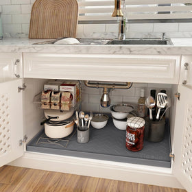 TigeJoy flexible-edge fits pipes and corners for a seamless look.