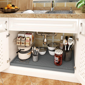 TigeJoy non-slip bottom keeps bottles and cleaners from sliding