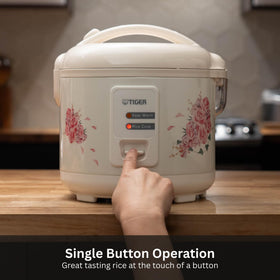 Tiger JAZ-A10U-LF conventional design enhances kitchen style and reliability.