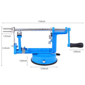 Tigwin Apple Peeler suction base provides steady countertop grip.