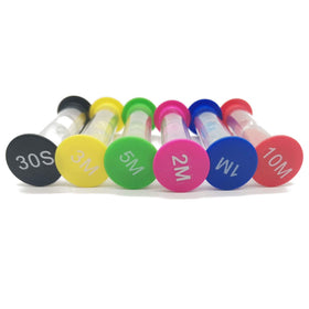 TIHOOD sand timer 2min set boosts study sessions with bright visuals