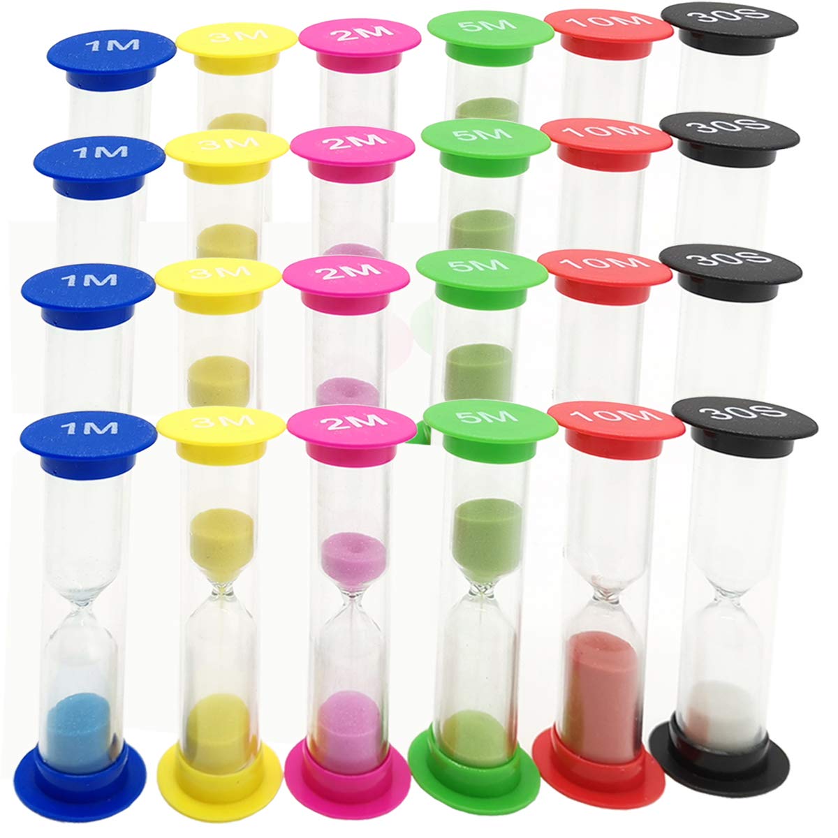 TIHOOD sand timer collection 30s for classroom timing and focus