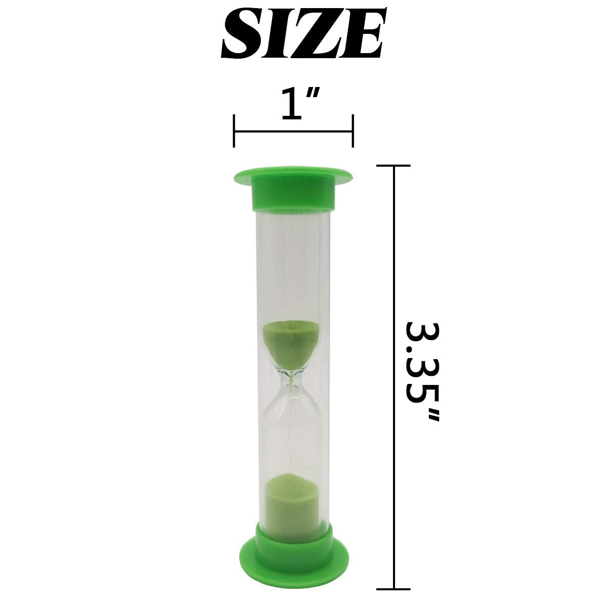 TIHOOD sand timer 3min supports reading and exercise intervals
