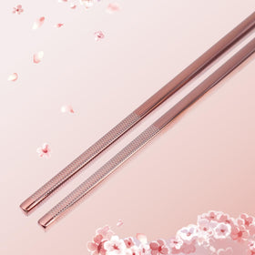 TIICOO 304 stainless steel chopsticks durable and hygienic