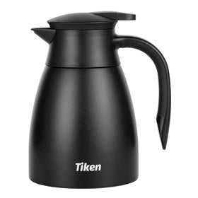 Tiken 34oz thermal carafe displayed in a kitchen setting for ongoing beverage service