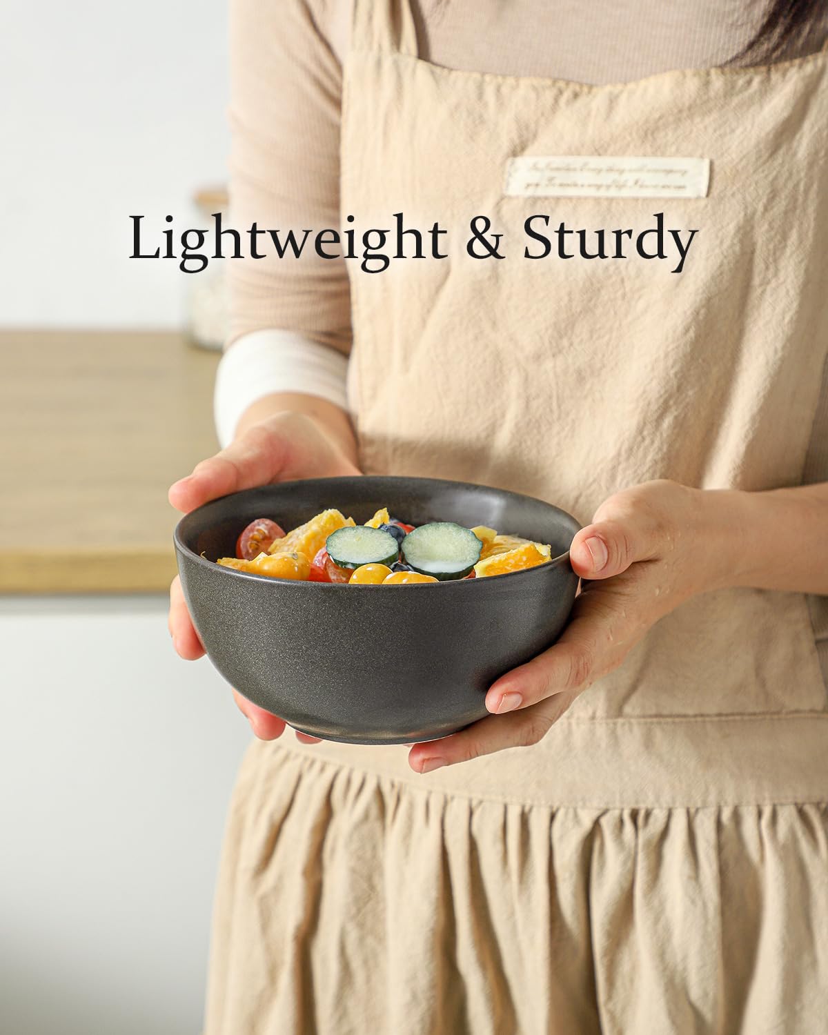 Tikooere table setting featuring matte black bowls enhances everyday dining.
