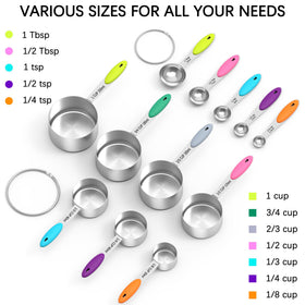 TILUCK measuring set is dishwasher safe for easy cleanup.