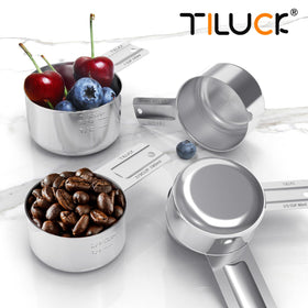 TILUCK engraved size marks reduce guesswork during meal prep.