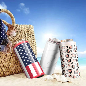 TILUCK Skinny Can Cooler with party-ready design fits gatherings and celebrations.