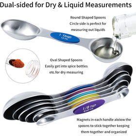TILUCK spoons with buckle for convenient hanging storage