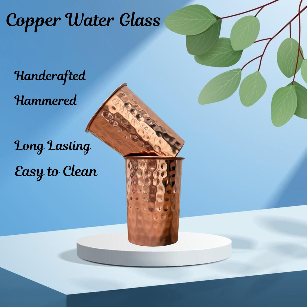 Timbrio unlined copper glasses highlight natural taste and traditional hydration rituals.