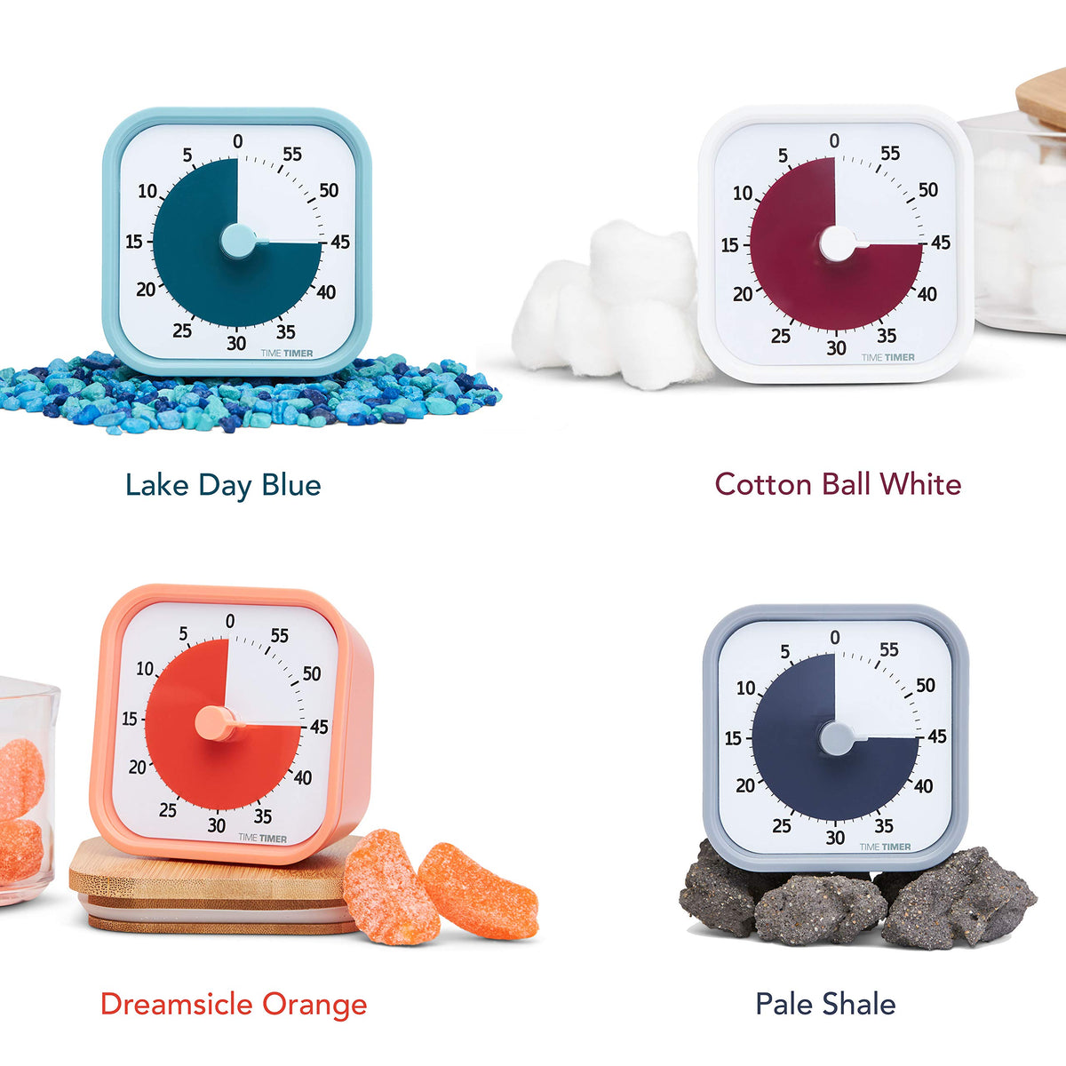 TIME TIMER Home MOD versatile timer for home, school, and office tasks