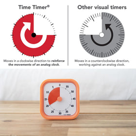TIME TIMER Home MOD removable silicone covers add color and personalization