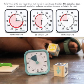 Time Timer MOD Lake Day Blue silicone covers personalize learning spaces