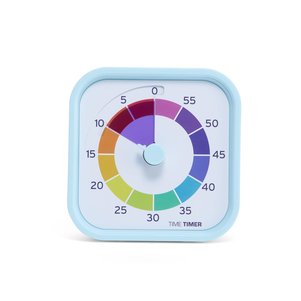 TIME TIMER MOD Home Edition Rainbow Wheel shows 60 minutes for focused study sessions