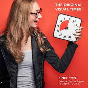 TIME TIMER optional audible alert for sound-aware study environments.