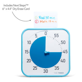 TIME TIMER 12-inch display provides visible timing for large classrooms and groups.
