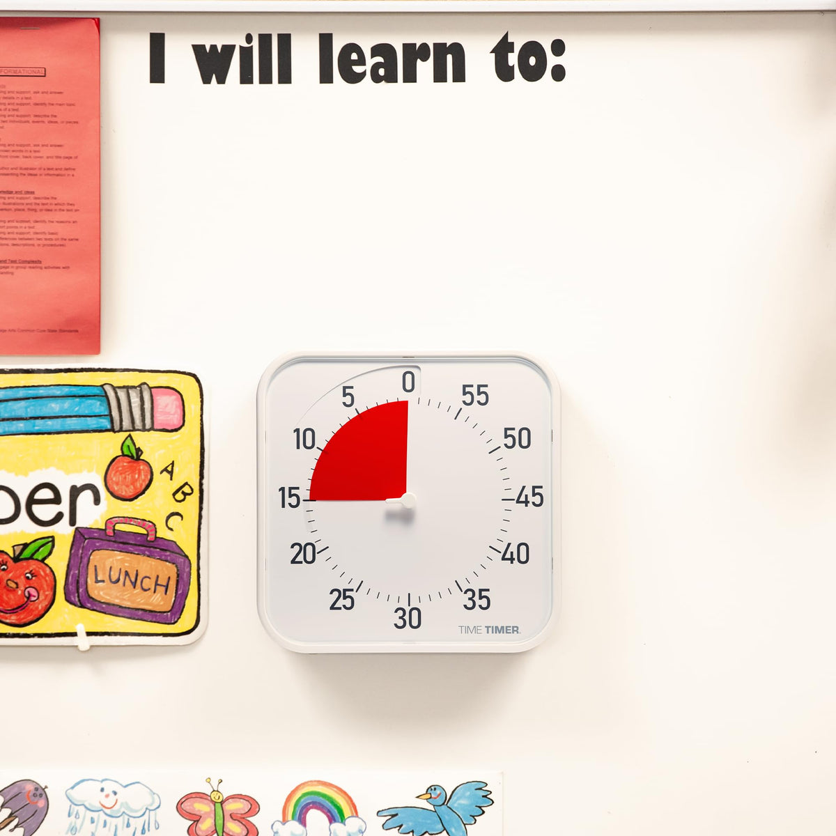Time Timer Original Next Steps card supports visual schedules and routines.