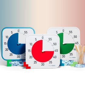 TIME TIMER Next Steps card aids visual schedules and step sequencing.