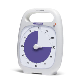 TIME TIMER PLUS 120-minute desktop timer with visible disk for focused study sessions