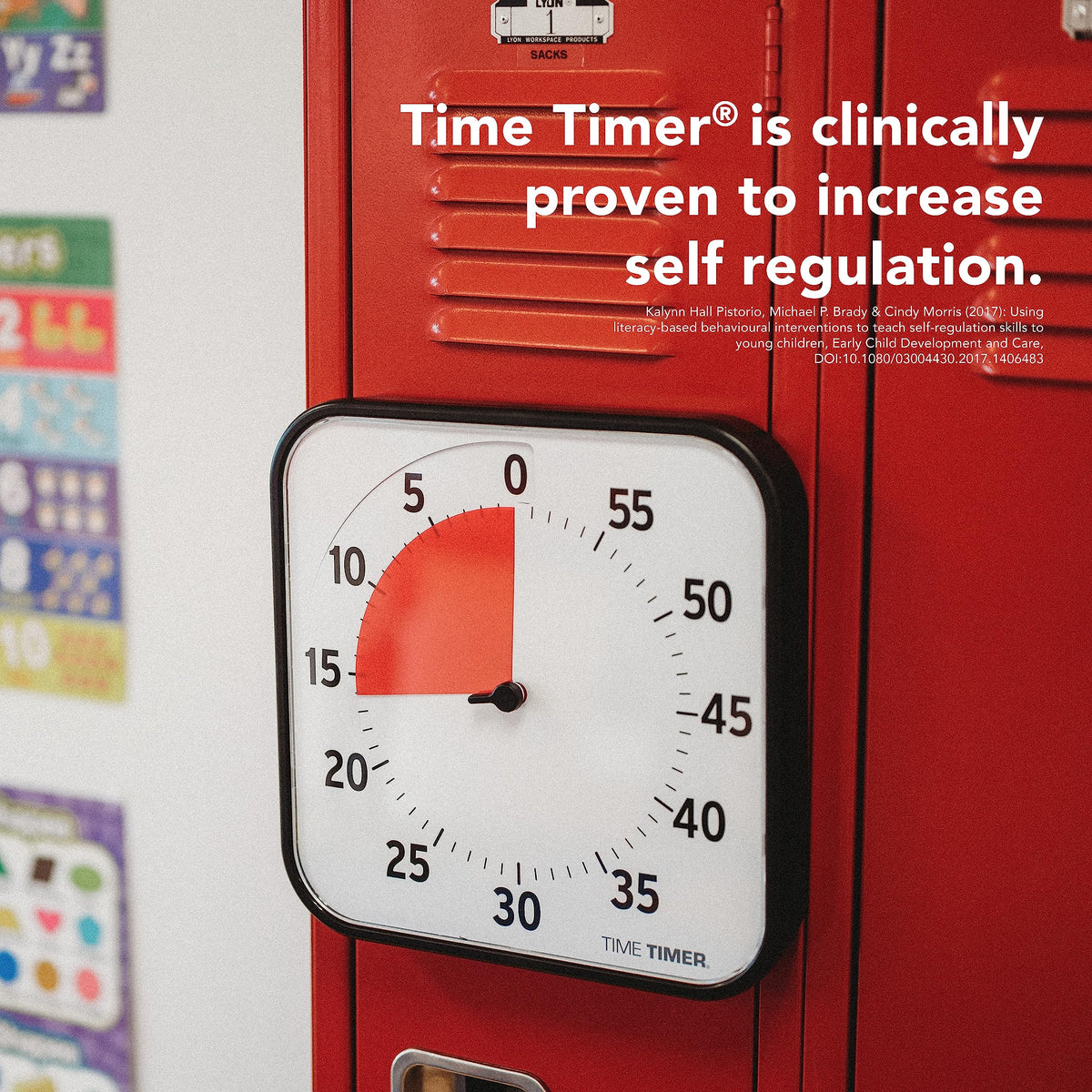 Time Timer offers a quiet countdown with no ticking for focused work and study.