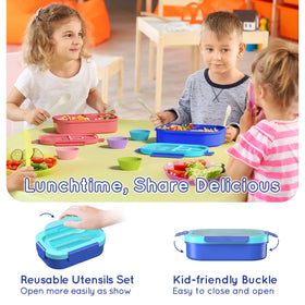 TIME4DEALS microwave-safe lunch box for quick reheating after class
