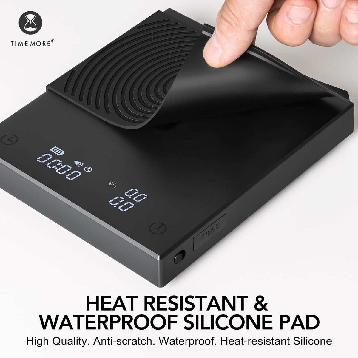 TIMEMORE Black Mirror Basic 2 silicone cover improves grip and protection