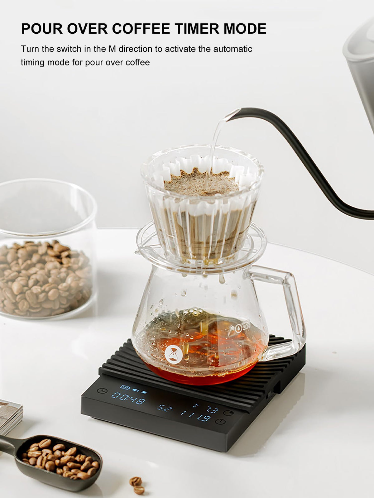 TIMEMORE Black Mirror Basic 3 compact design fits in small drawers or bags.