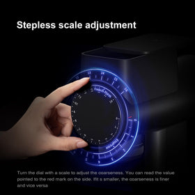 TIMEMORE Sculptor 064S, black exterior design, fits modern kitchens.