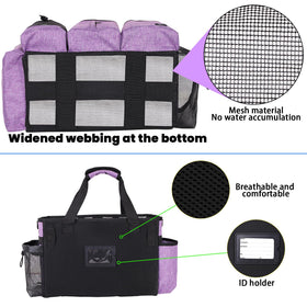 Timoxi caddy accommodates sprays towels gloves and more for versatile use