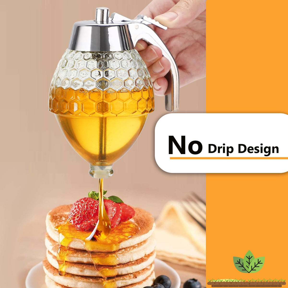 Timtopno no-drip pour keeps counters clean for tea and toast.