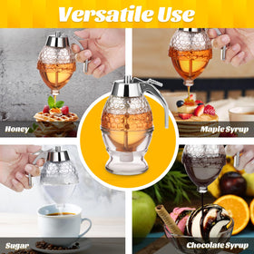 Timtopno leak-proof dispenser with ABS handle preserves flavor during pouring.