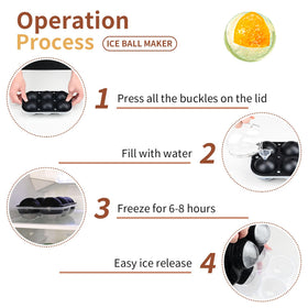 TINANA durable silicone and PP tray construction for long-lasting use