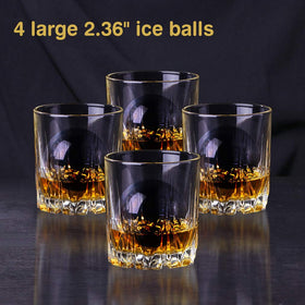 TINANA large ice spheres ideal for bourbon and scotch