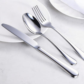 Tinina 60-piece silverware set classic design adds simple elegance