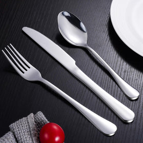 Tinina 60-piece silverware set dishwasher safe for easy cleanup