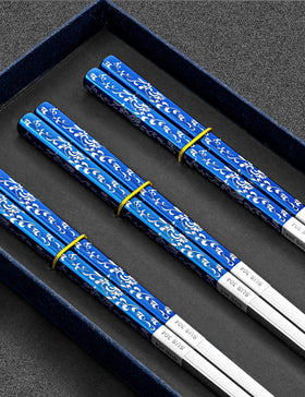 TINMARDA chopsticks featuring engraved pattern for elegant dining.