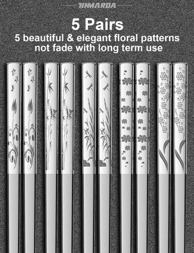 TINMARDA engraved-pattern chopsticks used for noodles and sushi