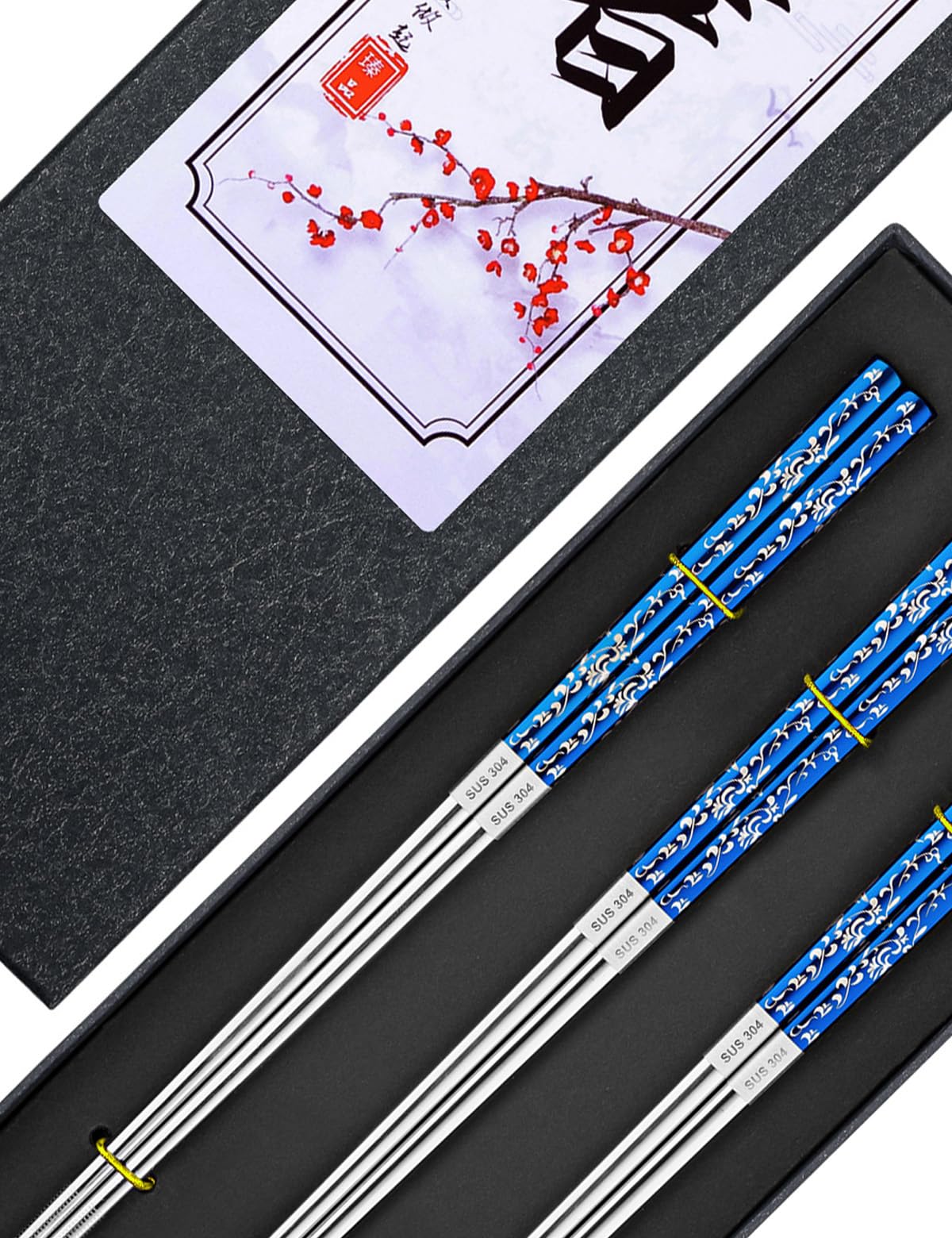 TINMARDA square-design chopsticks offer ergonomic balance and comfort.