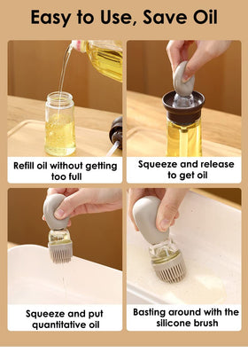 TINMIX oil dispenser with funnel mouth for mess-free pouring
