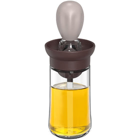 TINMIX oil dispenser with brush and glass bottle for precise basting.
