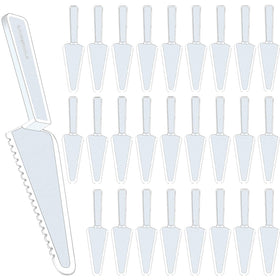 TINSKY 50-piece disposable cake cutters in packaging for quick party prep