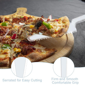 TINSKY cutters serving pies and cheesecakes with sturdy plastic