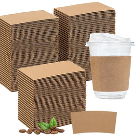 TINSKY coffee cup sleeve offers universal fit for hot and cold cups with comfortable grip.