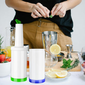 TINSKY colorful bottles distinguish flavors quickly.