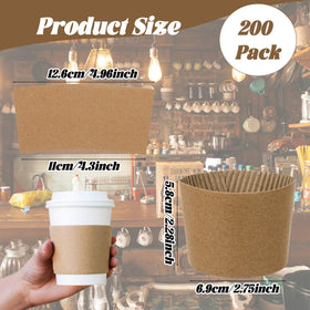 TINSKY cup sleeve suits busy cafes and offices for efficient service.