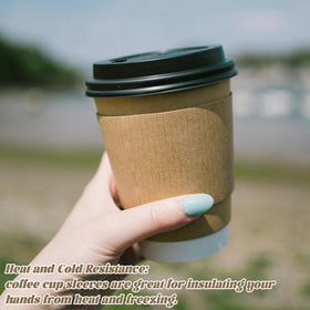 TINSKY universal sleeve supports standard 10-24 oz cups for versatile everyday use.