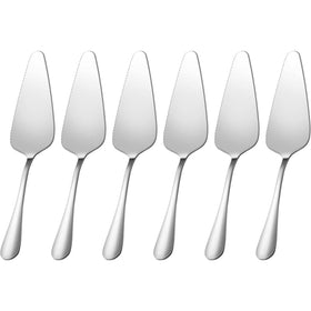 tiokin cake pie servers set with serrated edges for clean cake serving
