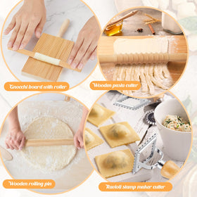 Tioncy pasta roller creates smooth sheets for clean cuts