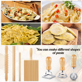 Tioncy ravioli stamps square form evenly filled ravioli